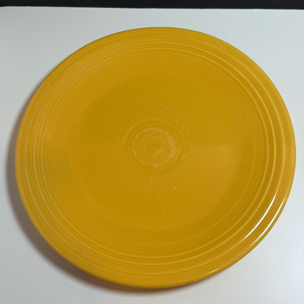 Fiesta Vintage Yellow 14 inch Chop Plate